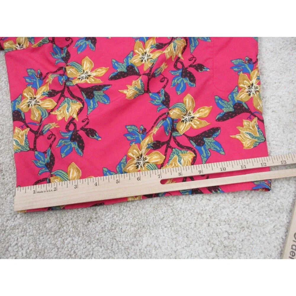 Patagonia Swim Trunks Mens 38 Pink Blue Floral Stretch Planing Board Shorts 19